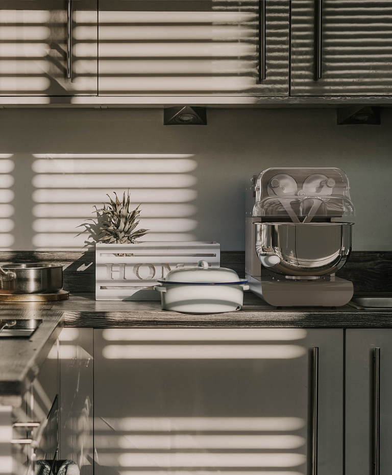 My Miss Baker in Slate installed in a kitchen