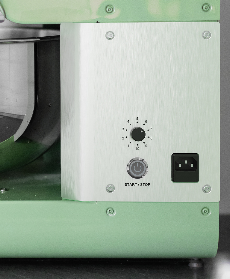 Progressive speed variator control detail